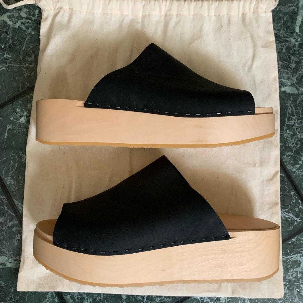 Bryr Clogs Norma Platform in Coal